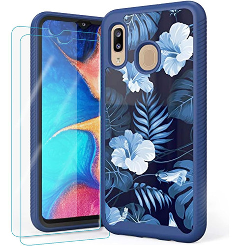 Funda Galaxy A20/ A30 Ipason Blue