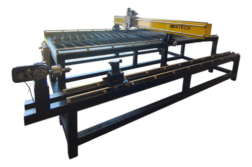 Pantógrafo Router Plasma Cnc Intech Cuarto Eje Acero Chapa