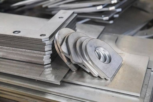 Corte Plegado Chapa Acero Inoxidable Aluminio Hierro Plateado