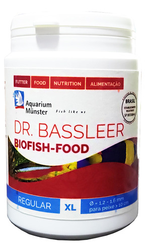 Dr Bassleer Regular Xl (1.5mm) 170g - Ração Peixes
