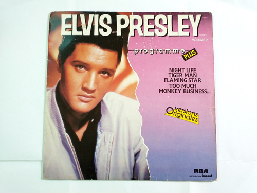 Vinilo Elvis Presley Programme Plus Volume 2