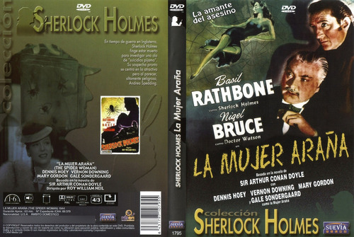 Sherlock Holmes - Basil Rathbone - Coleccion -(4 Dvds)