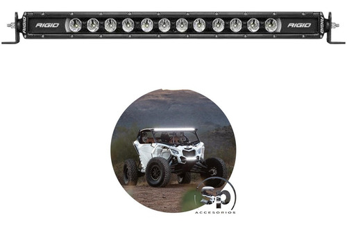 Imagen 1 de 9 de Barra Led Rigid Radiance Plus Sr Series 20 Rgbw Backlight