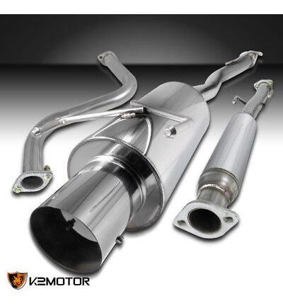 Fits 1990-1993 Honda Accord N1 Style Muffler Catback Exh Kg1