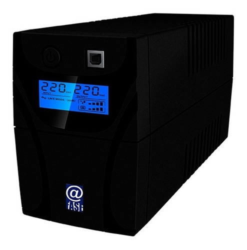 Ups Interactivo Elise @fase, Aur-650-lcd-usb, 650va / 360w