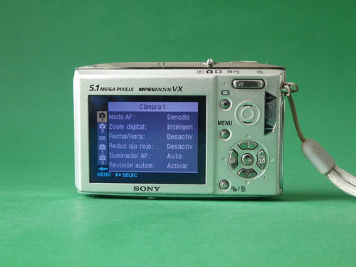 Camara Compacta Sony Power Shot Dsc-t5 (Usado)