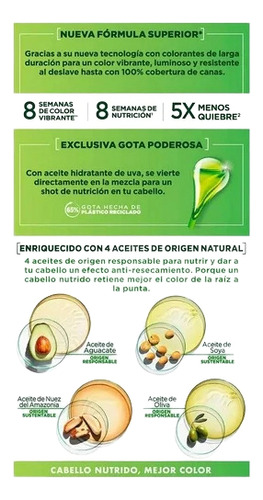 Tinte Para Cabello Nutrisse 67p Chocolate Intenso