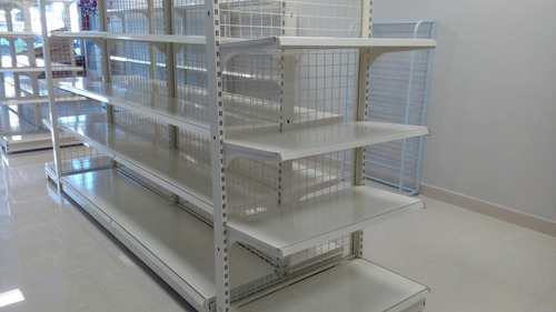 Imagen 2 de 4 de Mueble Estante Gondola Doble Para Tienda Minisuper Market