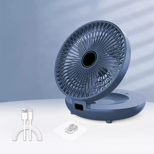 A Ventilador De Mesa Y Pared 2 En 1, Miniventiladores