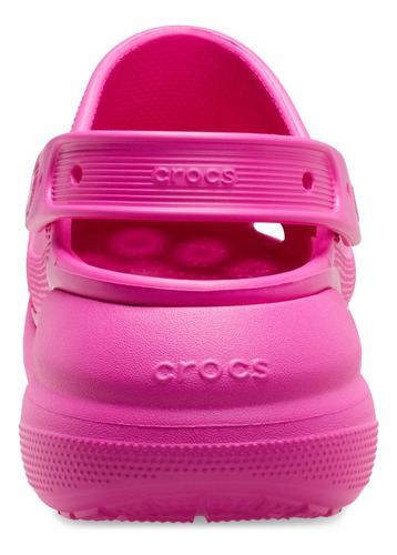 Zuecos Crocs Classic Crush Clog Rosa Mujer