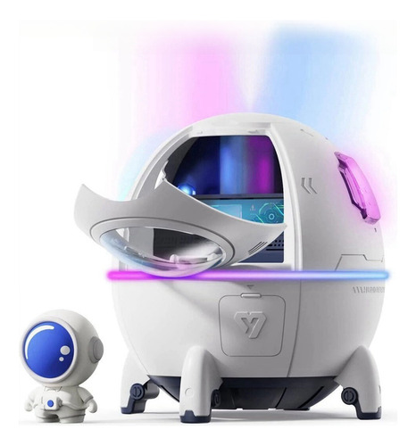 Humidificador Inteligente Difusor Led Y Astronautas