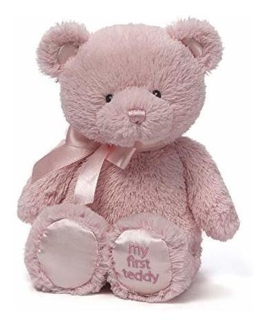 Baby Gund My First Teddy Bear Peluche Plush Pink 10