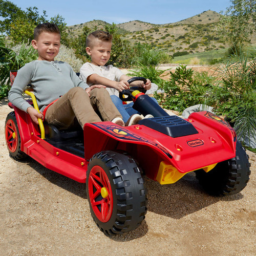 Montable Eléctrico. Dino Dune Buggy. B Recarga 12v. 2 Plazas Color Rojo