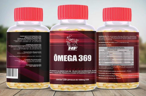 Imagem 2 de 6 de Omega 3-6-9 1000mg 120cps Baixa Colesterol