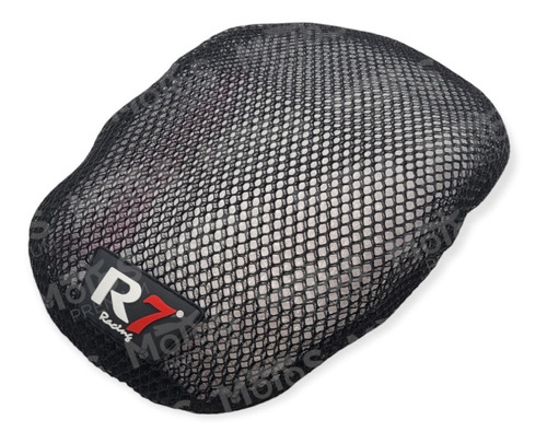 Funda Cubre Asiento Malla Cool Mesh Negra R7 Racing M