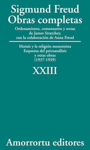 Obraspletas 23 (1937-1939) Moises Y La Religion Monotei