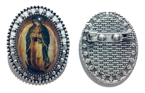 15 Pin Prendedor Virgen De Guadalupe ( 15 Piezas )