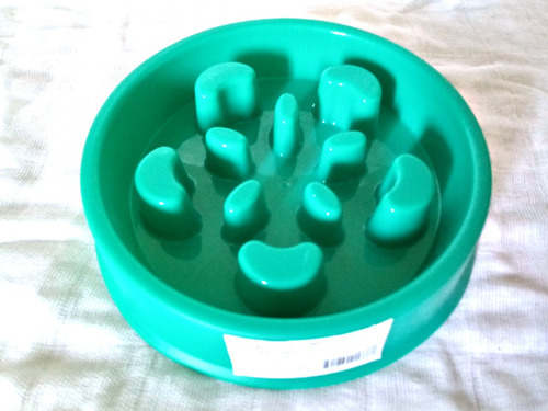 Plato Para Comer Lento Chico Para Perro Razas Chicas O Gatos