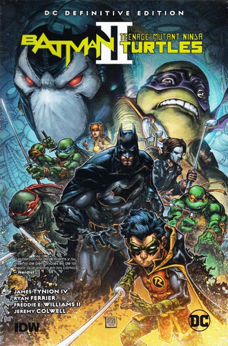 Batman Ii: Teenage Mutant Ninja, De James Tynion. Serie Dc Definitive, Vol. 2. Editorial Televisa, Tapa Blanda, Edición 1 En Español, 2020