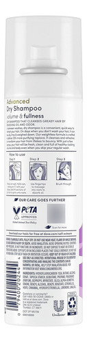 Dove, Refresh + Care Dry Shampoo, Volume And Fullness