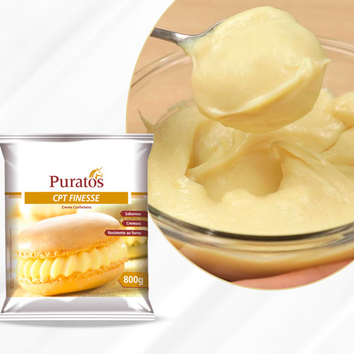 Mistura Creme Confeiteiro Cpt Finesse 800g - Puratos