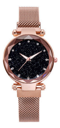 Reloj De Mujer Moda Casual Creativo Cielo Estrellado