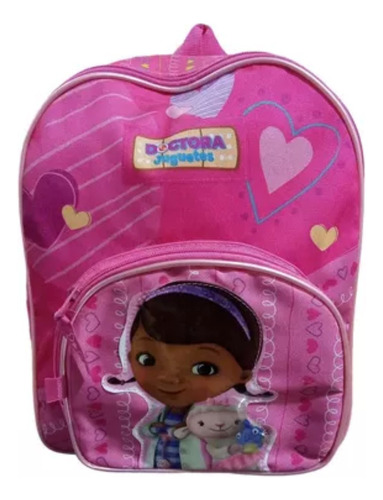 Mochila Doctora Juguetes De 14 Disney Junior Color Oveja