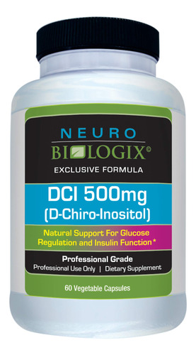 Neuro Biologix Dci (d-quiro-inositol) Cpsulas De 500 Mg (60