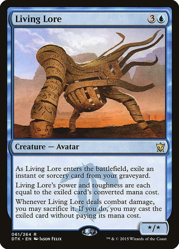 Magic Living Lore X4 Playset Dragons Of Tarkir