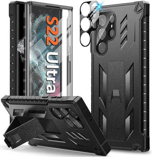 Funda P/samsung Galaxy S22 Ultra + Protector De Pantalla - N