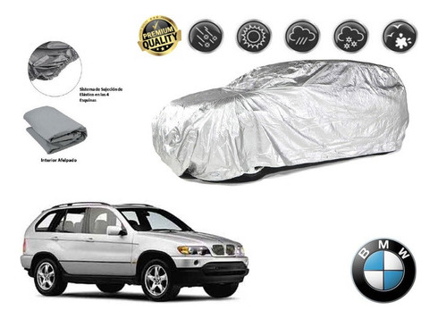 Lona Cubreauto Afelpada Premium Bmw X5 2001