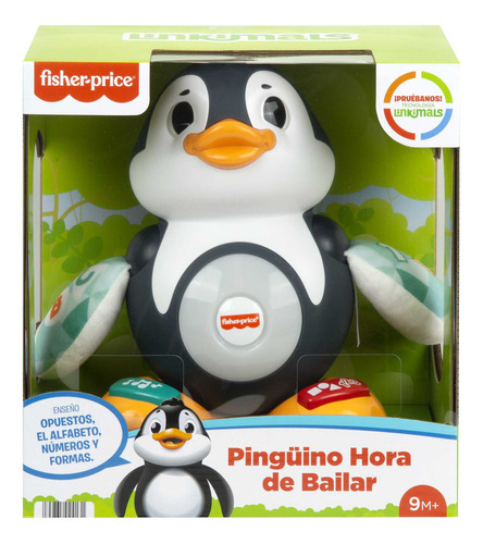 Pingüino Hora De Bailar - Fisher Price Linkimals - Mattel