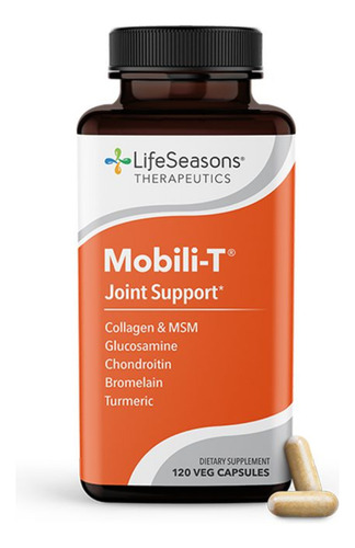 Lifeseasons Mobili-t Soporte Para Articulación, 120 Cápsulas Sabor Sin Sabor