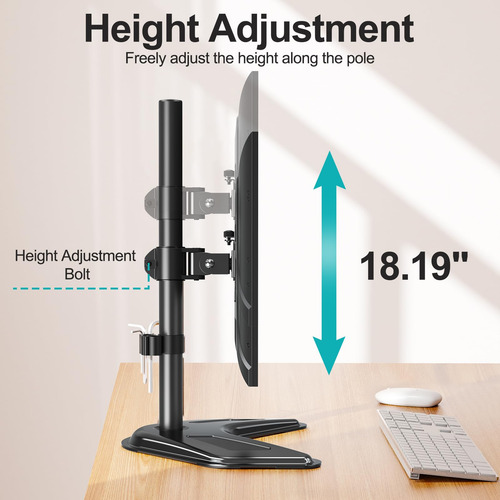 Soporte De Monitor Individual 13 A 32 Pulgadas 8 Kg