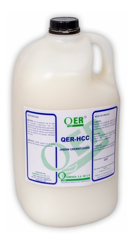 Jabon Crematizado Antibacterial Qer-hcc Aroma Coco 4 Lts