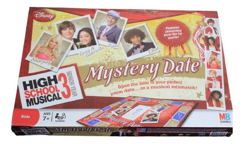 Juego De Mesa High School Musical 3 Mystery Date   De Hasbro