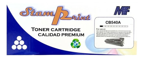 Toner Stam Print Cb540a Negro Serie Hp1300 / Hp1200 / Hp1500