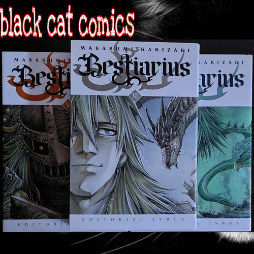 Bestiarius Tomos 01 Al 07 Masasumi Kakizaki - Manga - Ivrea