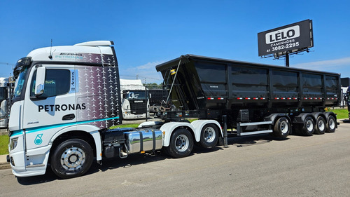 Mb 2548 6x2 Petronas Ano 21+ 4 Eixo Basculante 55m3 Randon