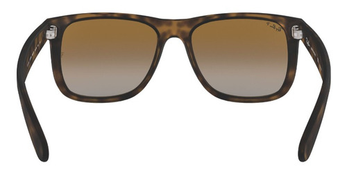 Lentes De Sol Justin Marrón Polarizados Ray-ban Rb4165865t5