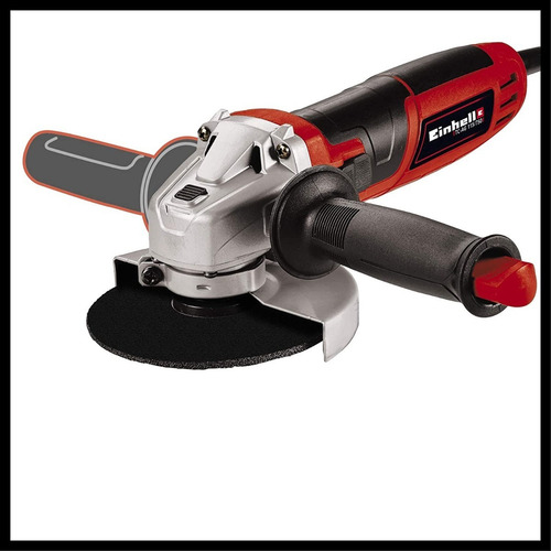 Amoladora angular Einhell TC-AG 115/750 de 50 Hz color rojo 750 W 220 V - 240 V + accesorio