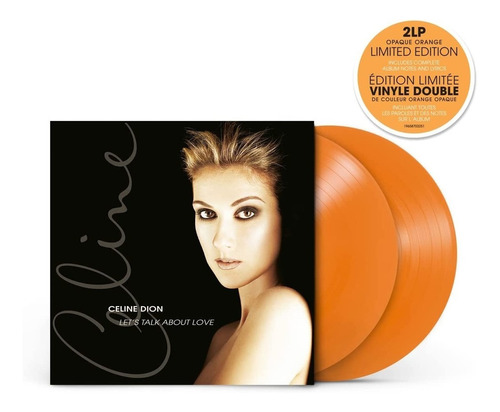 Celine Dion - Let's Talk About Love 2lps Naranjas