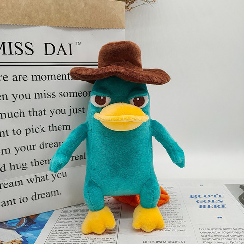 S+ Muñeco De Pato De Peluche De Perry The Platypus De