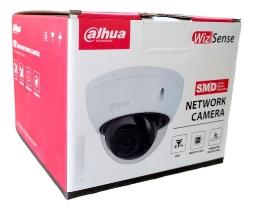 Camara Ip Domo 4mp Dahua Ipc-hdbw2441e-s Ip67 Ik10 Ip67