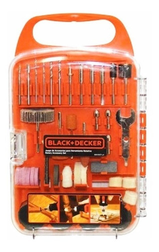 Kit Micro Retifica 175 Acessórios Black Decker Bda3037