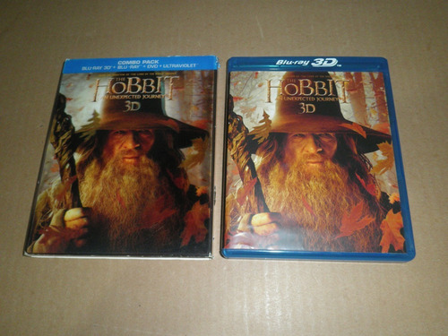 The Hobbit An Unexpected Journey  Blu Ray 5 Discos Importado