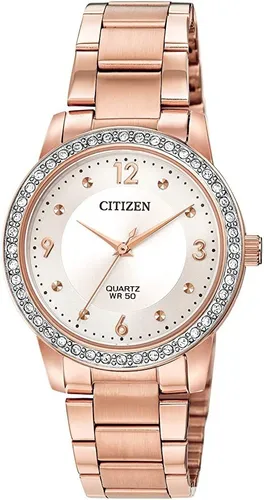 Reloj Citizen Quartz Dama Dorado Ladiesqzo El3093 83a S022