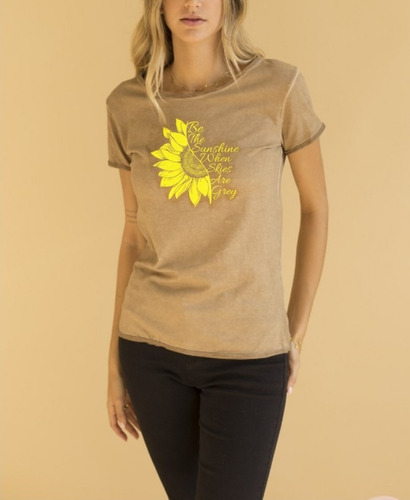 Remera Algondon 100% Premium Manga Corta