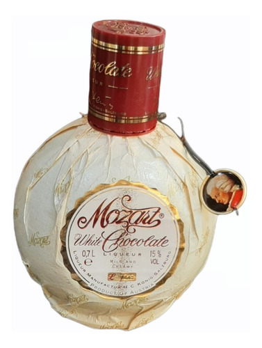  Botellalicorchocolate Blanco Mozart No Bebible Sellada700ml