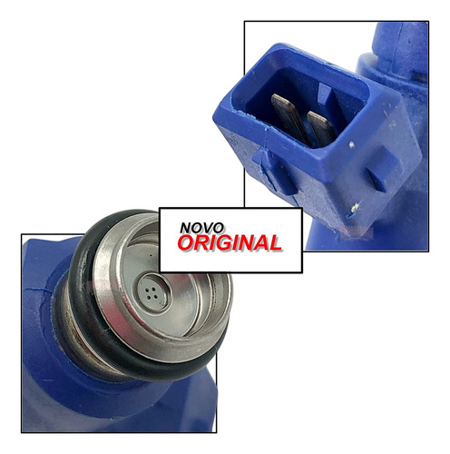 Bico Injetor Gm Onix Prisma 1.0 8v Flex Original 24578819